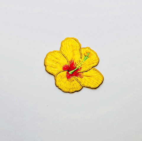 Yellow Hibiscus Patch