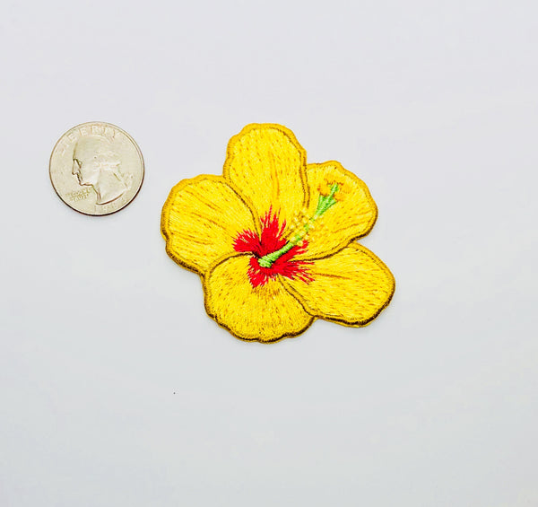 Yellow Hibiscus Patch