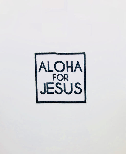 Aloha for Jesus Logo Patch