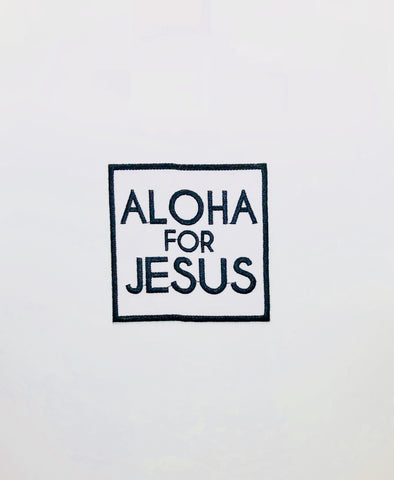Aloha for Jesus Logo Patch