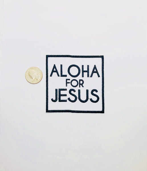 Aloha for Jesus Logo Patch