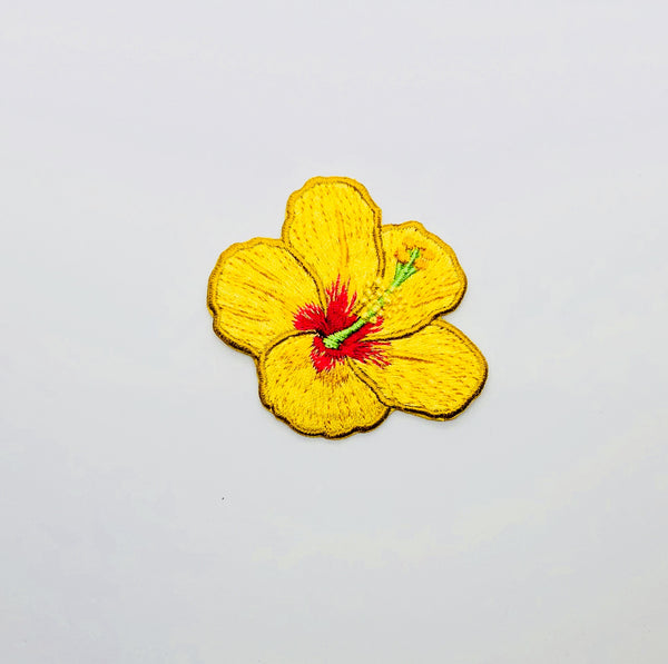 Yellow Hibiscus Patch