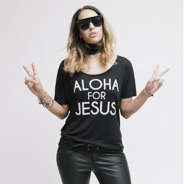 Short Sleeve Logo T-Shirt-Black with White Logo